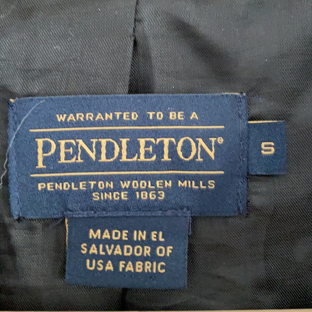 Pendleton Wool Blazer Small - image 2